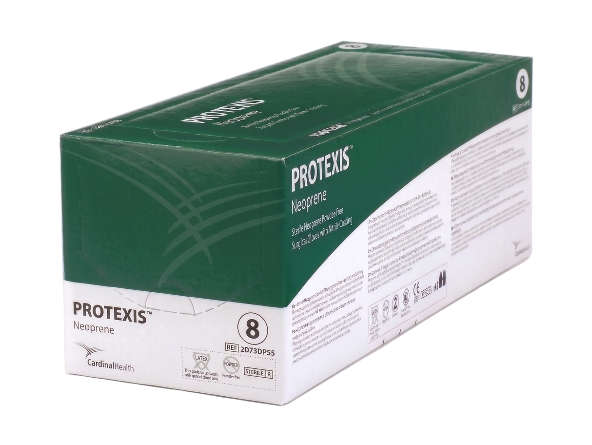 Protexis Neoprene Latex-Free Sterile Surgical Gloves Powder-Free 50 pairs/box