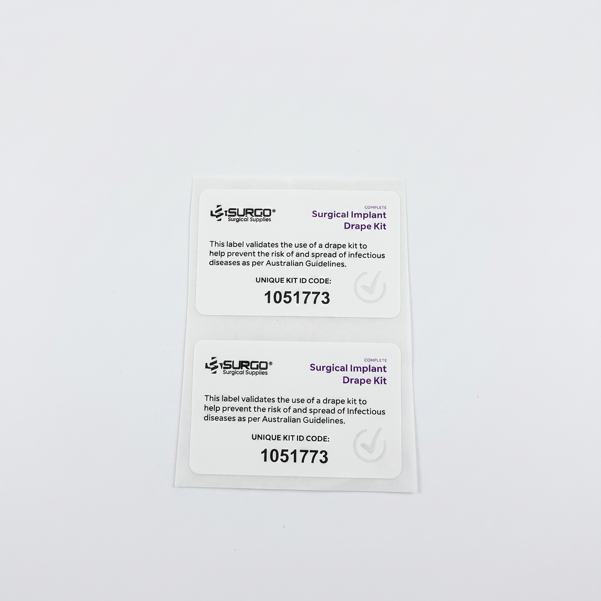 SURGO Comprehensive Implant & Oral Surgery Drape Kit Triple Value Pack