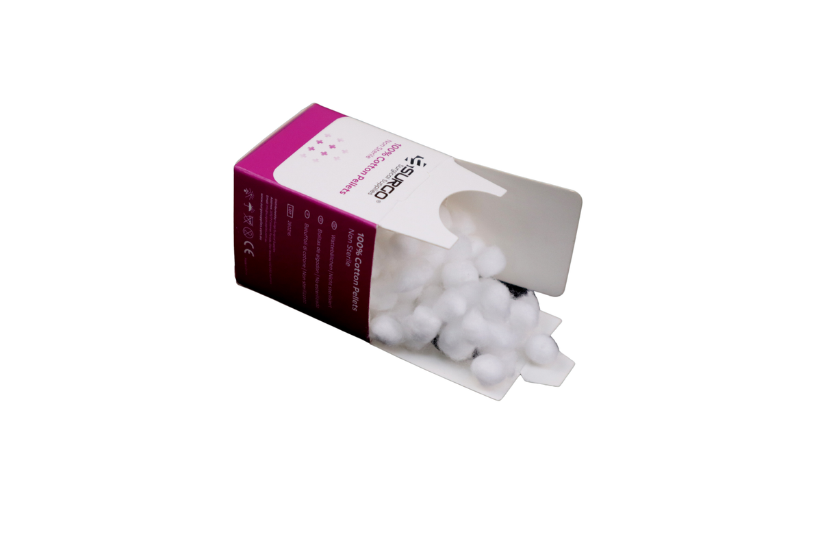 SURGO Cotton Pellets Refills 6/box