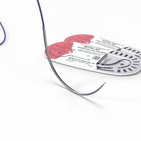 MITSU AB Antibacterial Sutures with Triclosan 12/pk