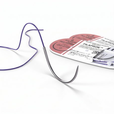 FILAPRON Synthetic Monofilament Short-Term Absorbable Sutures 12/pk