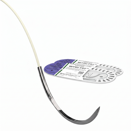 MITSU FST Synthetic Braided Rapid Short-Term Absorbable Sutures 12/pk