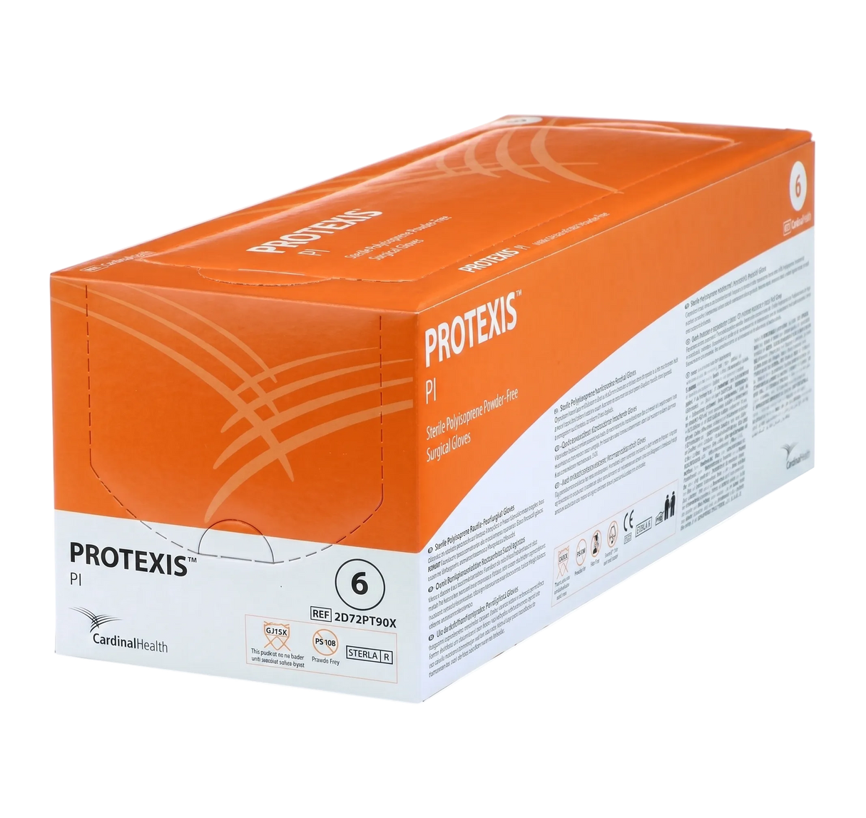 Protexis PI Latex-Free Sterile Surgical Gloves Powder-Free 50 pairs/box