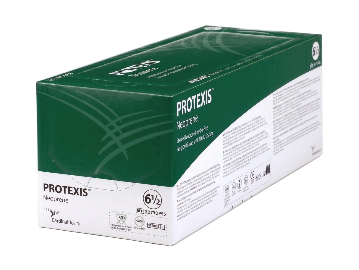 Protexis Neoprene Latex-Free Sterile Surgical Gloves Powder-Free 50 pairs/box