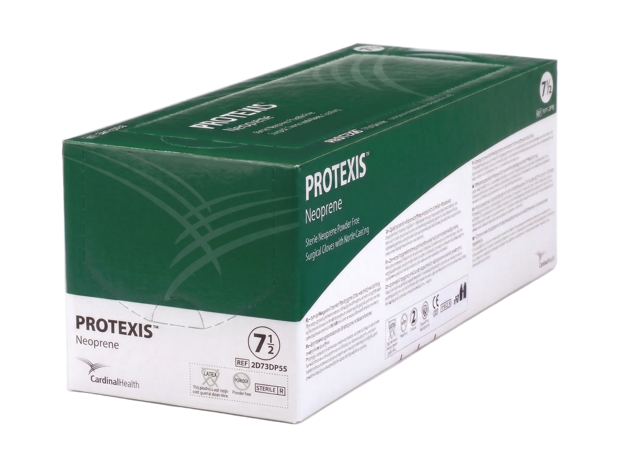 Protexis Neoprene Latex-Free Sterile Surgical Gloves Powder-Free 50 pairs/box