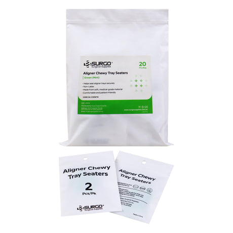 SURGO Aligner Chewy Tray Seaters 10 x 2/pk