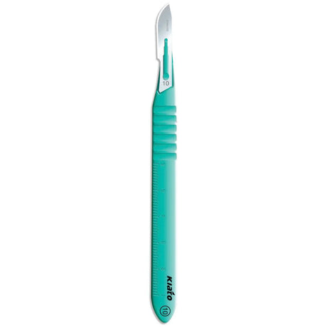 Kiato Premium Sterile Surgical Scalpel Blades with Handle 10/pk