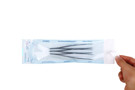 SURGO Self-Sealing Autoclave Sterilisation Pouches 6 x 200/pk VALUE BOX