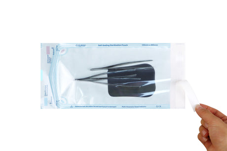SURGO Self-Sealing Autoclave Sterilisation Pouches 6 x 200/pk VALUE BOX