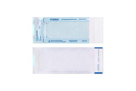 SURGO Self-Sealing Autoclave Sterilisation Pouches 6 x 200/pk VALUE BOX